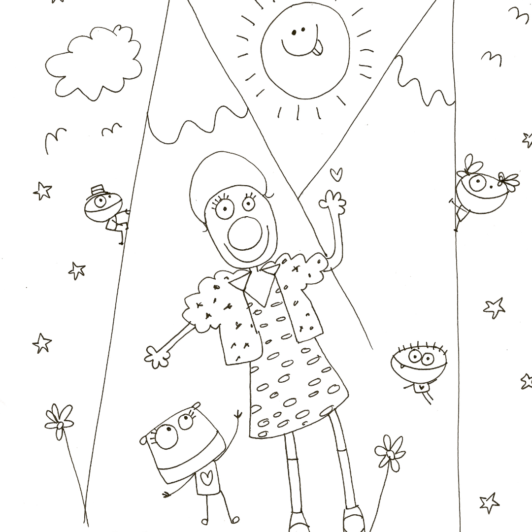 Dessin à colorier_Dre Marie-Chaussette