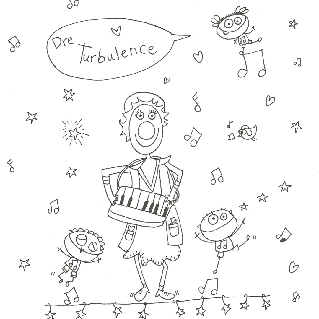 Dessin à colorier Dre Turbulence