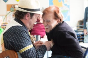Rosie Frankie Hopital sainte-anne la belle visite aînée madame